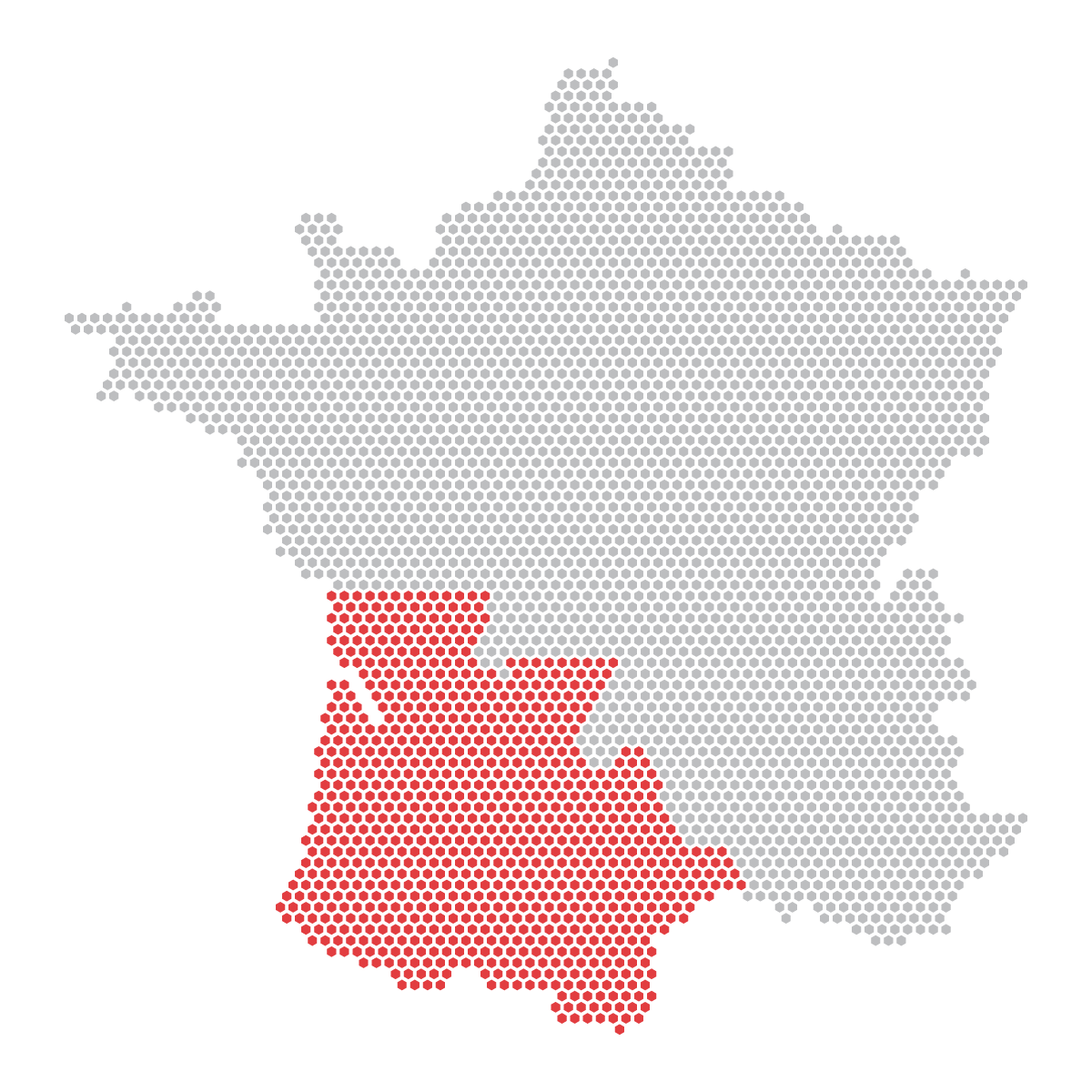 Zones d'intervention